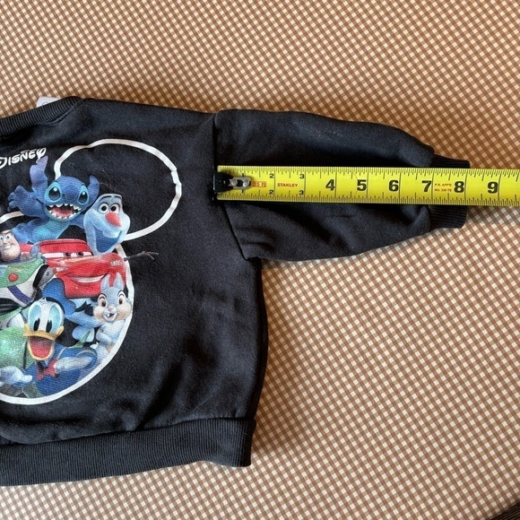 Zara Disney 100 Years of Wonder pullover baby sweatshirt. Olaf-Donald-Stitch-Rex - Picture 5 of 11